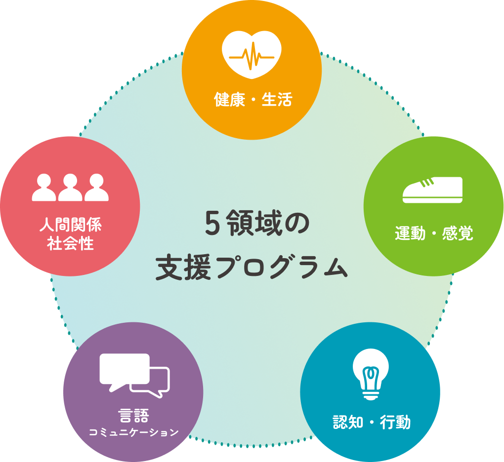 5領域の支援プログラム